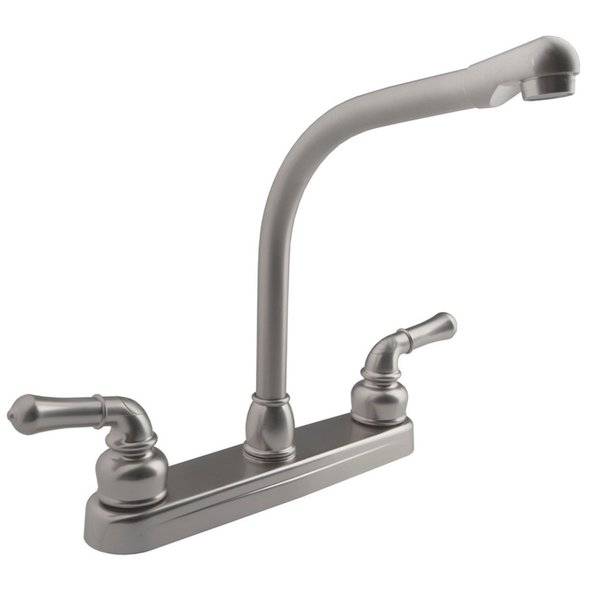 Dura Faucet CLASSICAL HI-RISE RV KITCHEN FAUCET - BRUSHED SATIN NICKEL DF-PK210C-SN